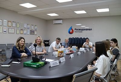 Краснодарские студенты встретились с руководством Росводоканал Краснодар